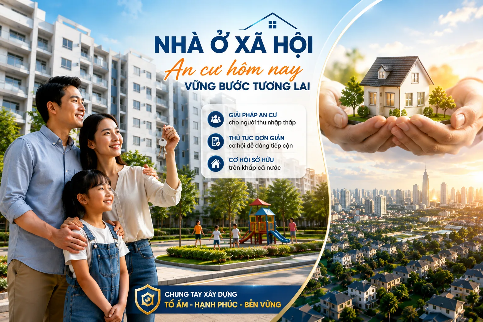Nhà ở xã hội: Cơ hội an cư bền vững cho người thu nhập thấp